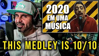 MUSIC DIRECTOR REACTS  2020 EM UMA MÚSICA [upl. by Brawner]