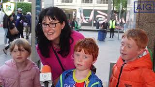 Fans Celebrate Ireland Womens World Cup Success  A Homecoming to Remember [upl. by Ytinav919]