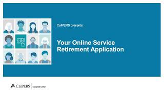 Your Online Service Retirement Application [upl. by Aniad475]