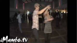 David amp Jennifer Stein Social Dance  Houston Salsa Congress 2008 [upl. by Dihsar]