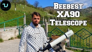 Review Beebest XA90 Telescope from Xiaomi youpin 2019AstronomyMoon Night sky [upl. by Tare]