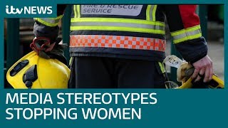 Male firefighter stereotypes putting women off signing up  ITV News [upl. by Naivaf]