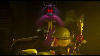 Mavis and Ericka vs Helsing scene  Hotel Transylvania Transformania 2022 [upl. by Shu]