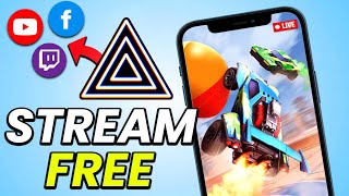 How To STREAM Phone Games NO COMPUTER  PRISM Live Studio App [upl. by Ahsitnauq]