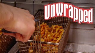 How Arbys Curly Fries Are Made from Unwrapped  Unwrapped  Food Network [upl. by Brianna3]