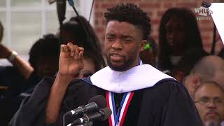 Chadwick Bosemans Howard University 2018 Commencement Speech [upl. by Ninnette]