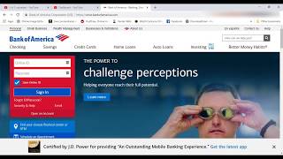 Bank of America Online Banking Login  Sign in to Bank of America Online [upl. by Ateiluj428]