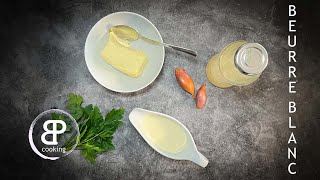 Beurre Blanc Rezept Eine aufgeschlagene Sauce zu Fisch oder Geflügel Schnell gemacht und lecker [upl. by Romelda]