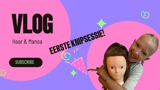 Ook leren haren knippen ✂️  Bekijk mijn allereerste knipsessie 🎉 [upl. by Ines764]