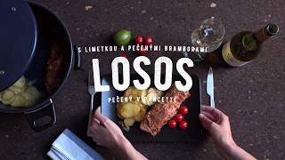 Remoska  recept losos s limetkou [upl. by Terr]