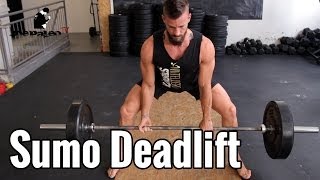 Sumo Deadlift Kreuzheben  Richtige Ausführung und Nutzen [upl. by Adnaloj]