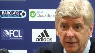 Arsene Wenger Gets Angry After Repeated Questions About Wenger Out Banners [upl. by Demodena478]