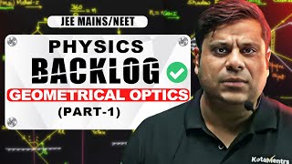 Geometrical Optics  One Shot Lecture for JEE 2025  Complete Geometrical Optics Class 12 jee [upl. by Orihakat894]