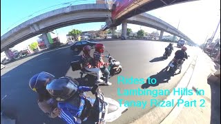 Rides to Lambingan Hills Tanay Rizal Part 2 [upl. by Nauwaj]