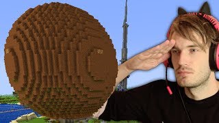 I built a GIANT MEATBALL in Minecraft emotional  Part 16 [upl. by Stoops]