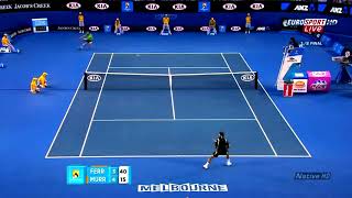 David Ferrer Best Career Shots [upl. by Kcirddahc]