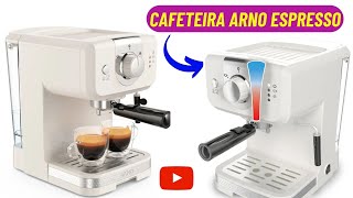 LANÇAMENTO DA ARNO  Cafeteira Arno Espresso  Steam e Pump Opio Soleil  Marfim SCSP [upl. by Severin514]