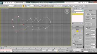 13 How to create a Line in 3ds max part 2 [upl. by Nesiaj]