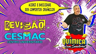 ACIDEZ E BASICIDADE NA ORGÂNICA AcidezBasicidade Efeito Eletrônico  Questão 01  CESMAC  20201 [upl. by Eiramannod]