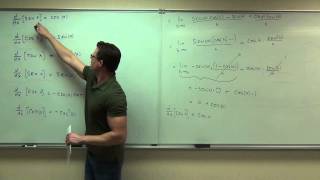 Calculus 1 Lecture 25 Finding Derivatives of Trigonometric Functions [upl. by Beauvais]