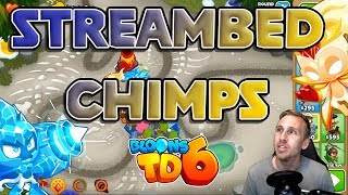 Streambed CHIMPS Walkthrough  Bloons TD 6 [upl. by Neelra]