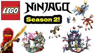 Ninjago Dragon Rising SEASON 2 TRAILER [upl. by Amled]