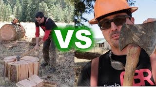 Who Builds The Best Splitting Axe Youll Be Surprised [upl. by Mayfield]