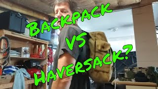 Backpack Vs Haversack Which will it be [upl. by Porta]