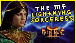 Hot Fire Sorceress Guide  She Bangs P8 Diablo in 2 Seconds Diablo 2 Resurrected Character Guide [upl. by Ytissahc]