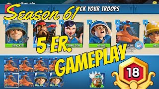 Warships Season 61 5 ER 🛩️💥Gameplay  Boombeach [upl. by Tiram]