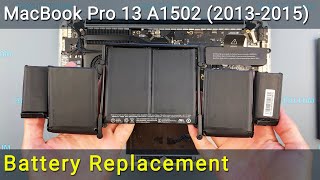 MacBook Pro 13 A1502 A1582 Battery Replacement [upl. by Anila]