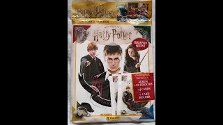 Panini 2020 The Films Of Harry Potter Sticker amp Card Collection Review [upl. by Hgielyk]