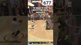 6’6 DEMIGOD TAKEOVER THE 1V1 COURT IN THE THEATER NBA 2K25 nba2k25 nba2k25gameplay nba2k shorts [upl. by Einor]