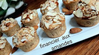 طريقة تحضير الفينونسي باللوز و النتيجة رائعة recette financier aux amandes très facile [upl. by Yelroc239]