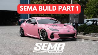 Transforming My BRZ for SEMA in 30 Days  SEMA 2023 PT1 [upl. by Zitah]