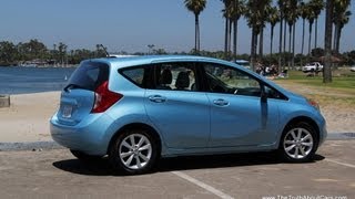 2014 Nissan Versa Note Hatchback Review and Road Test [upl. by Kred]