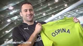 Así Fue La Presentación de David Ospina Como Nuevo Jugador del Arsenal [upl. by Zitvaa]