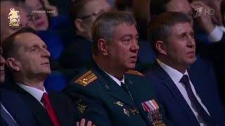 Red Army Choir Alexandrov Ensemble performance in Kremlin Moscow [upl. by Wehttam]