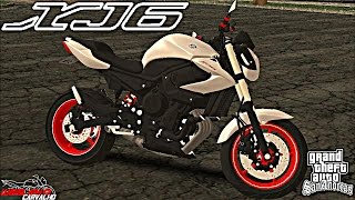 YAMAHA XJ6 SÓ O CANO 4X1  RONCO DOWNLOAD  GTA SAN ANDREAS [upl. by Dew]