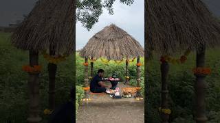 Mitti se Mahadev Mandir banaya 🕉️  clay shivling making  diy shivling shorts [upl. by Eneleuqcaj]