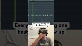 Every day making a beat until I blow up pt4 flstudio producer shorts [upl. by Urbannai]