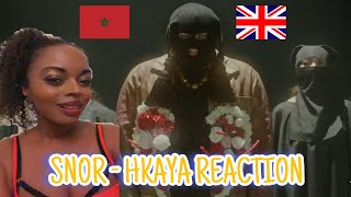 SNOR  HKAYA Reaction 🇲🇦🇬🇧😌 [upl. by Arima]