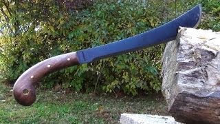 Condor Golok Machete Review [upl. by Nuawaj]