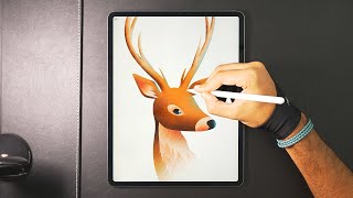 Deer  Digital Drawing [upl. by Sara-Ann]