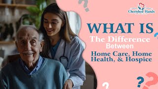 What Is The Difference Between Home Care Home Health and Hospice [upl. by Ylloj619]