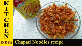 Chapati Noodles  chapathi noodles recipe with rotimatic roti machine [upl. by Steady]