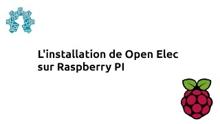 Open Elec sur Raspberry PI [upl. by Emmit]