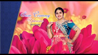 Canvera latest album design 14x40  Yuvana Saree Ceremony  Apple Studio [upl. by Nodlew854]