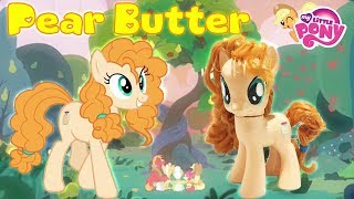 Custom PEAR BUTTER PONY APPLEJACKS MOM Tutorial MLP DIY My Little [upl. by Furgeson]