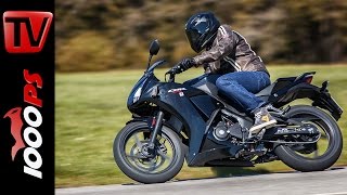 2015 Honda CBR300R Test  A2  48PS Einsteiger Motorräder [upl. by Chastain122]